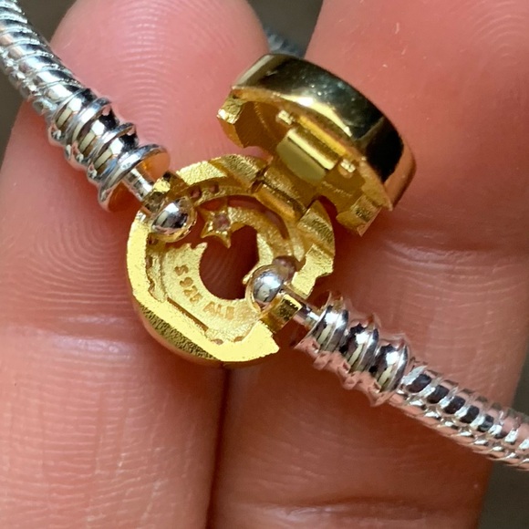 NWOT Moments Shooting Star Clasp Snake Chain Bracelet Sterling Silver 925 - Picture 9 of 10